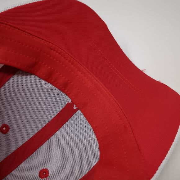 Saint Alphonsus Strapback Baseball Cap Red One Size Adjustable 6 Panel Sport-Tek - Picture 8 of 9